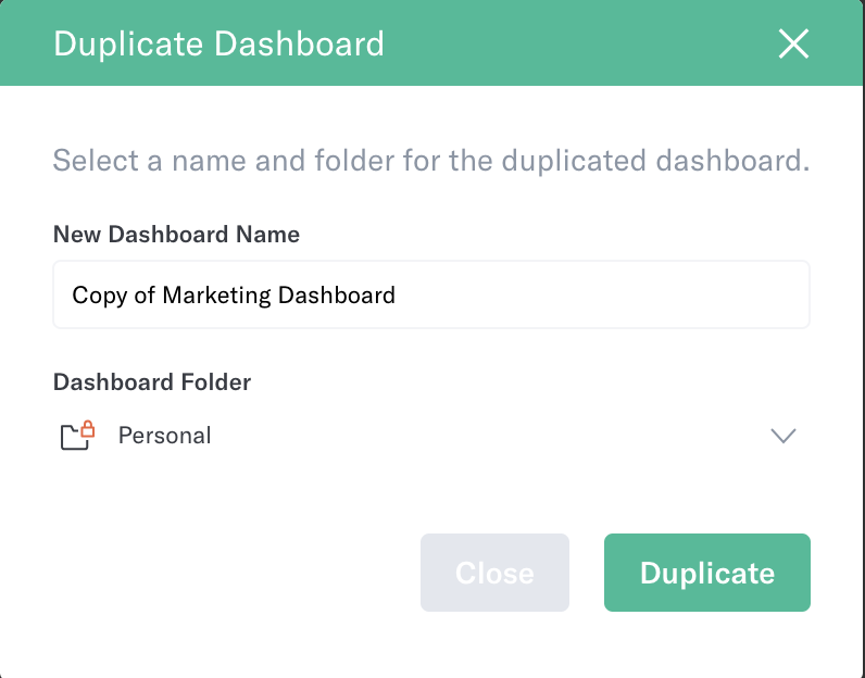 Filtering public dashboards via API