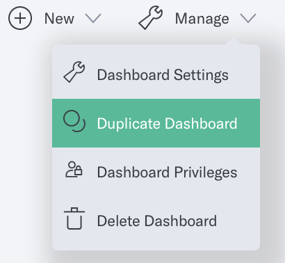 Filtering public dashboards via API