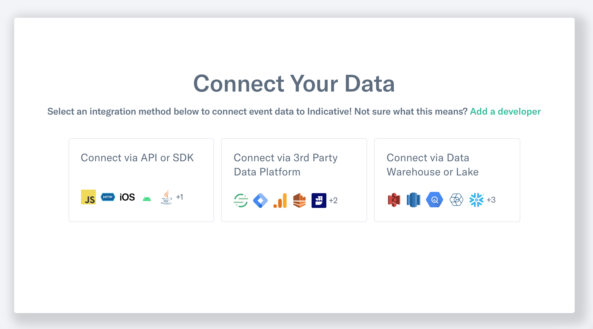 Connect Data