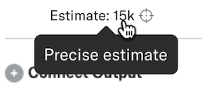 Precise estimate